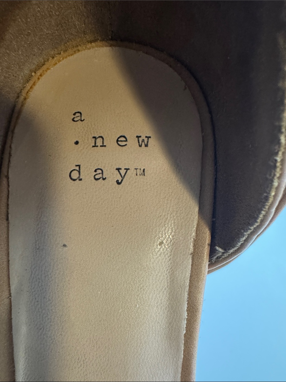a new day Tan Espadrille Wedge Sandals with Ankle Strap - Picture 2 of 4